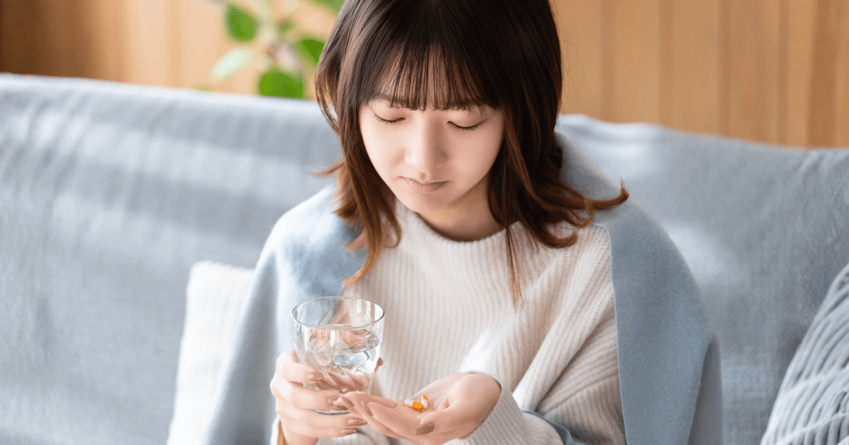 神経を保護する薬の治療後に痛みがあるときの過ごし方や対処をしている様子