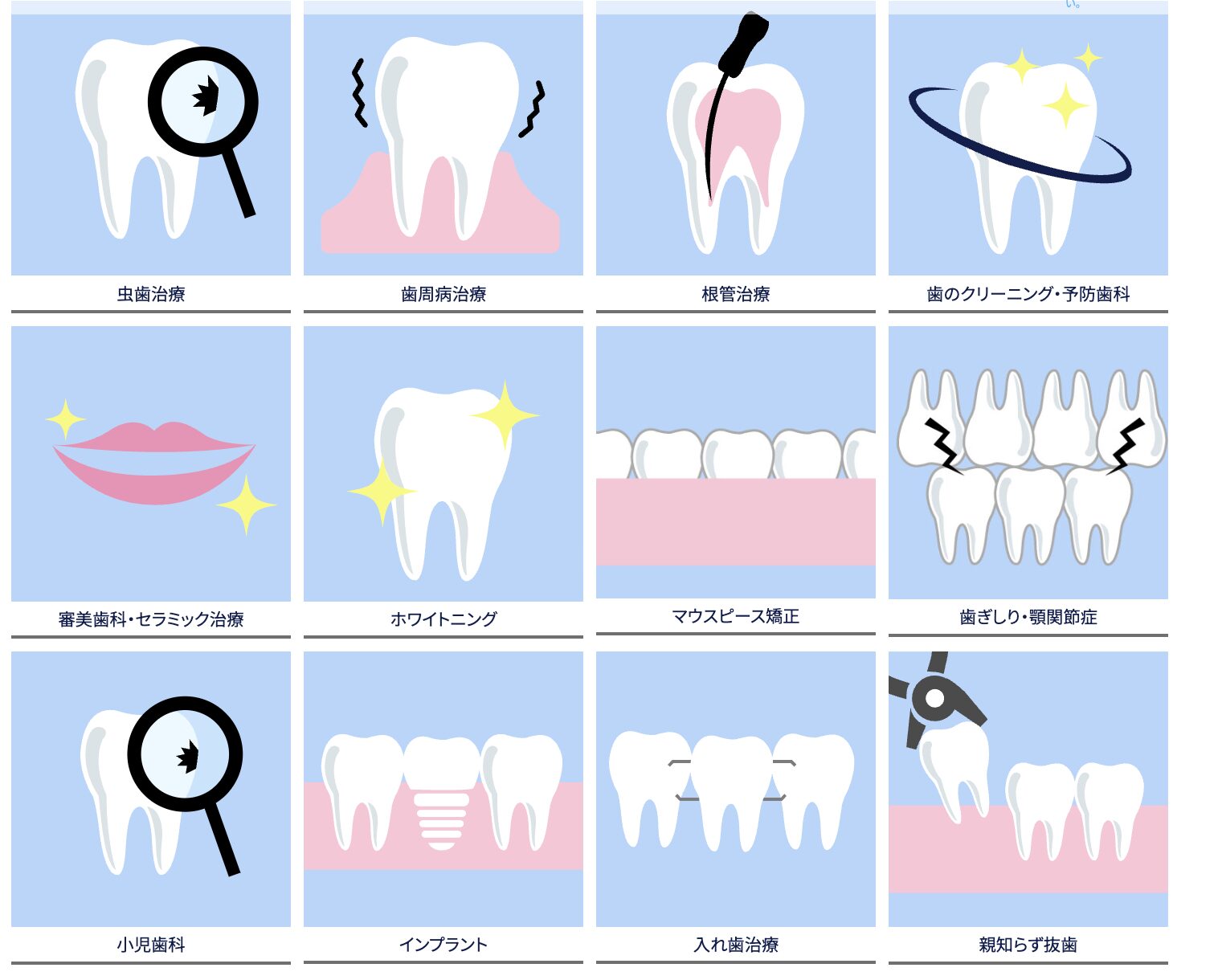 <H2> DENTALINFORMATION 高田馬場の歯医者・歯科|診療案内